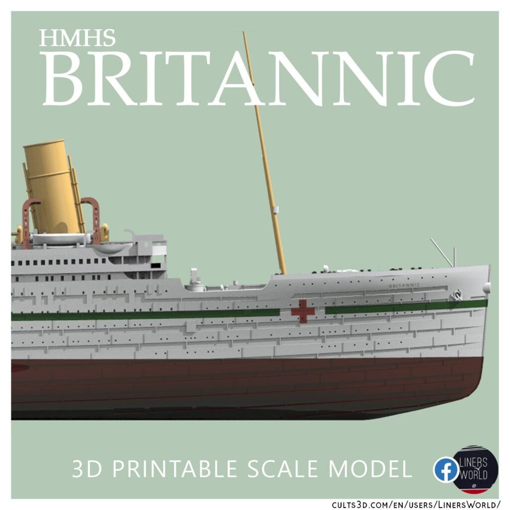 HMHS Britannic, Titanic's younger and last sister