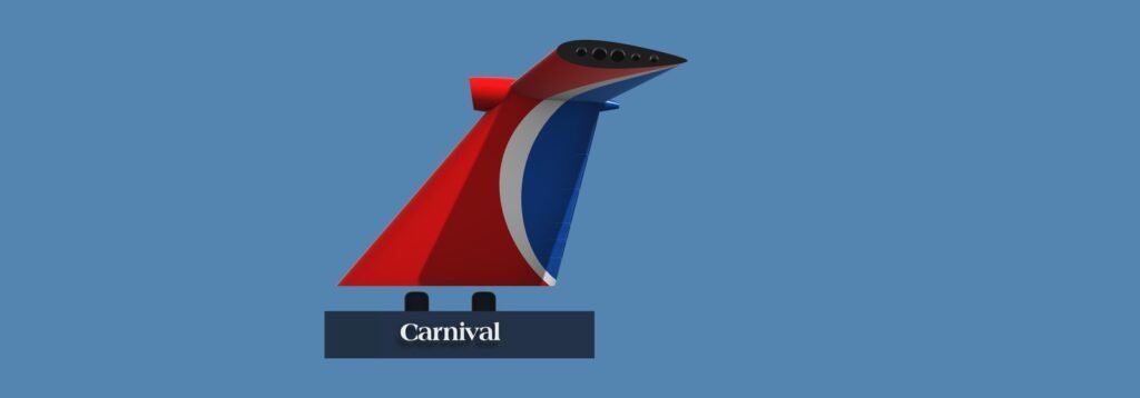 Iconic funnels - Carnival cruise ships