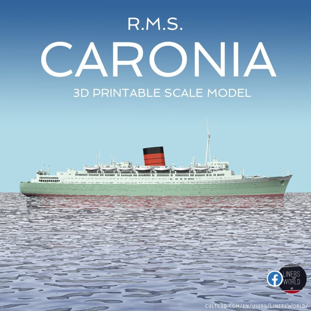 RMS Caronia, Cunard's "Green Goddess" ocean liner and cruise ship