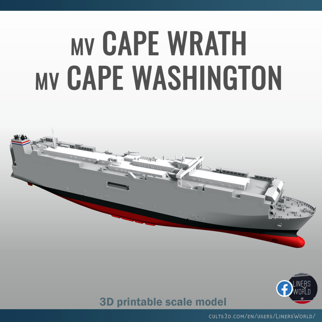 US Ready Reserve Force MV CAPE WRATH or CAPE WASHINGTON