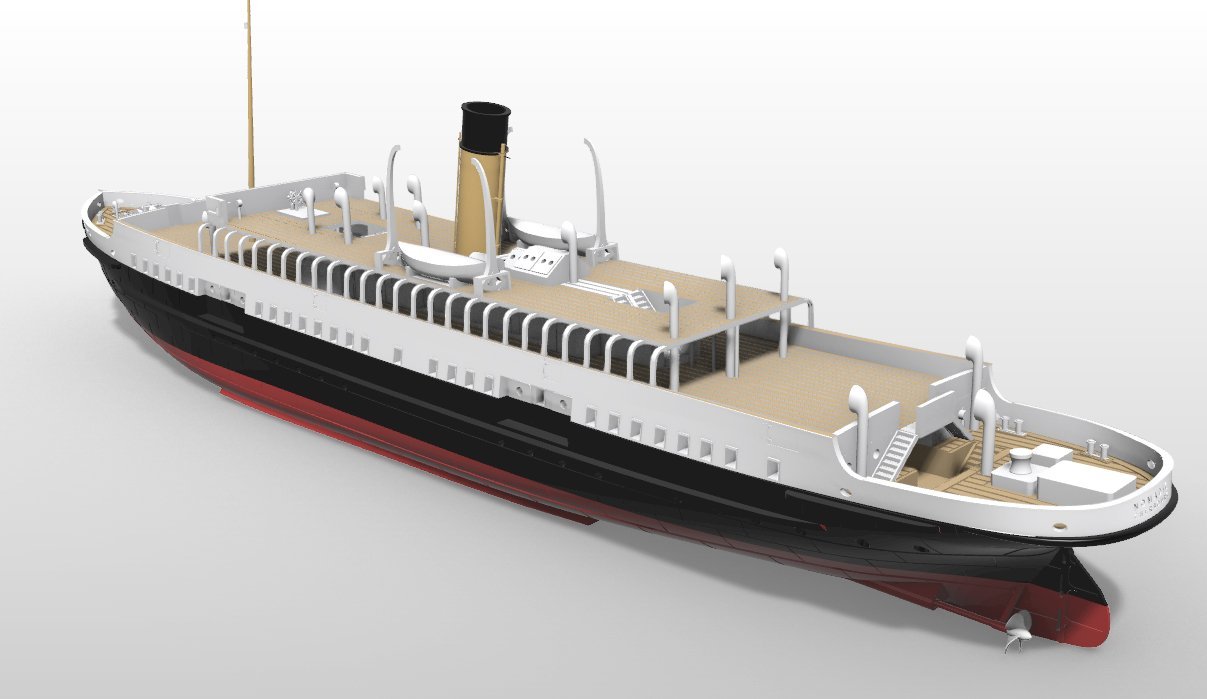 SS Nomadic, Titanic's "little sister - Image 2