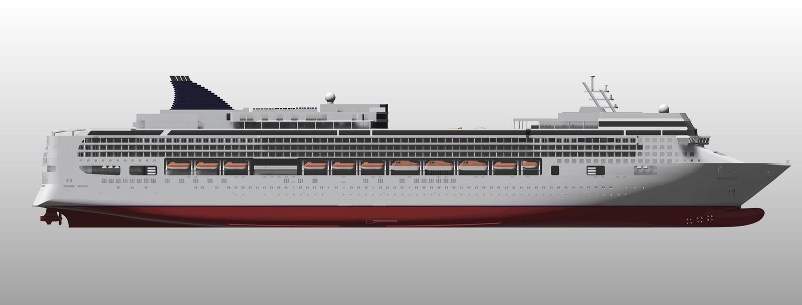 Norwegian Jade NCL cruise ship printable model - Image 4