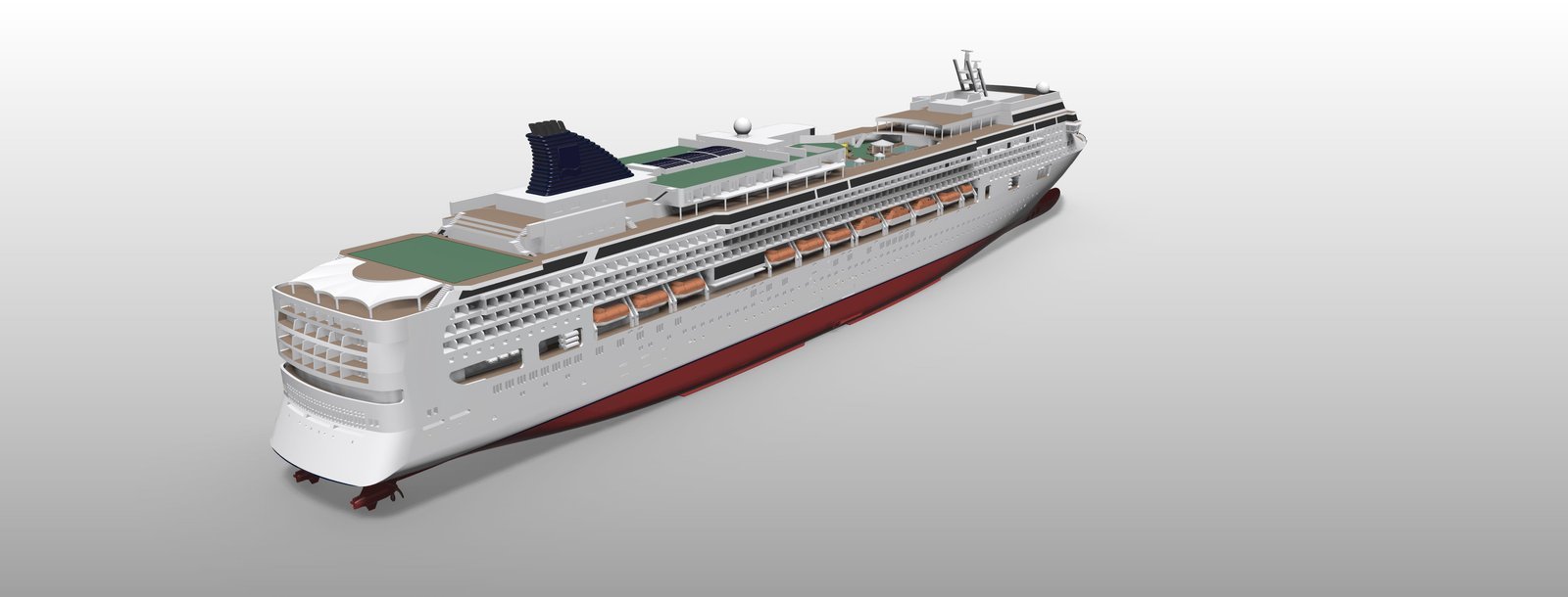 Norwegian Jade NCL cruise ship printable model - Image 5
