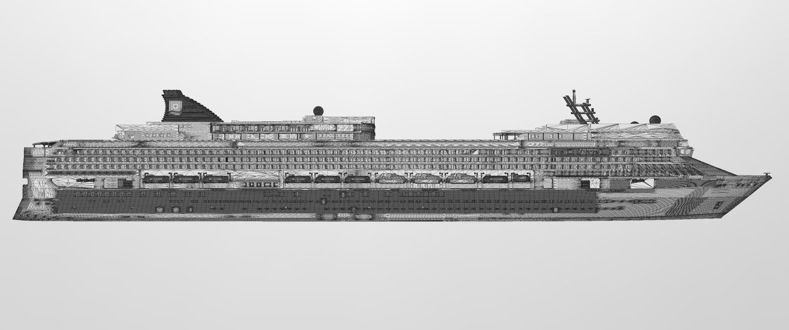 Norwegian Jade NCL cruise ship printable model - Image 7