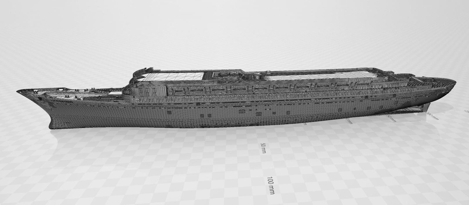 SS MICHELANGELO Italian ocean liner model kit - Image 8