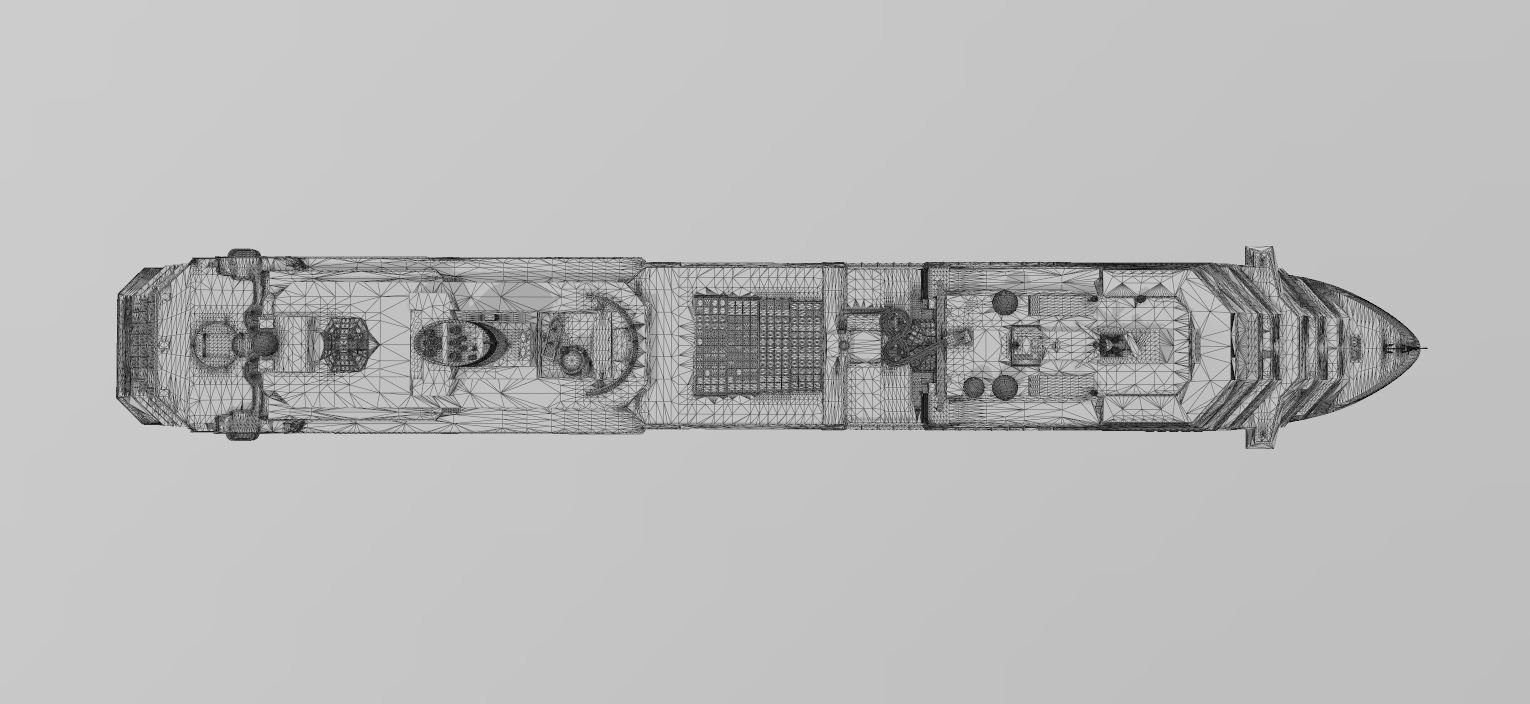 COSTA FAVOLOSA cruise ship printable model - Image 8