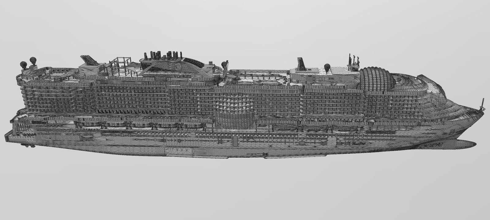 SUN PRINCESS (2024) cruise ship print ready model - Image 8