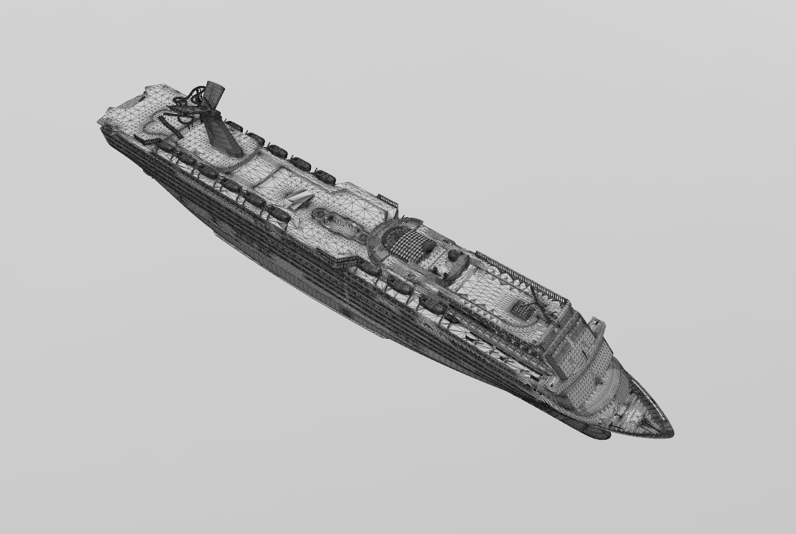 CARNIVAL IMAGINATION cruise ship 3d printable model - Image 11