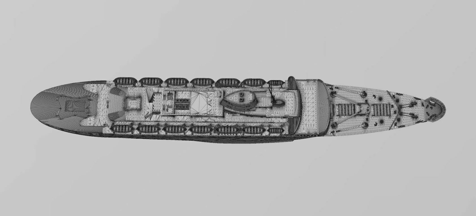 CARLA C. Costa Line cruise ship print-ready model - Image 11